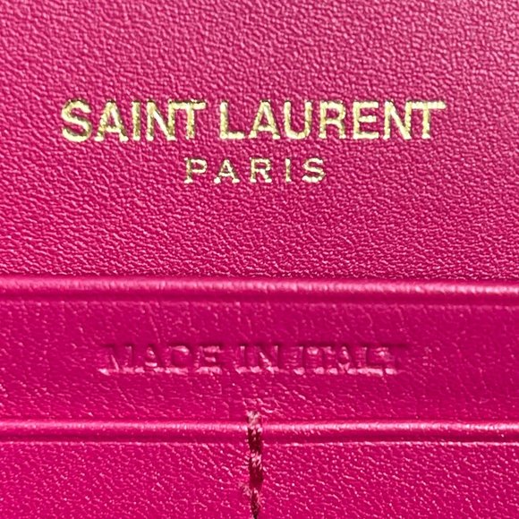 Vicky Patent Matelassé Leather Wallet on Chain - Picture 7 of 10